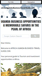 Mobile Screenshot of africa-uganda-business-travel-guide.com